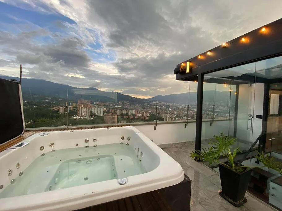 Penthouse Luxurytravelhome Poblado Medellín Apartmán